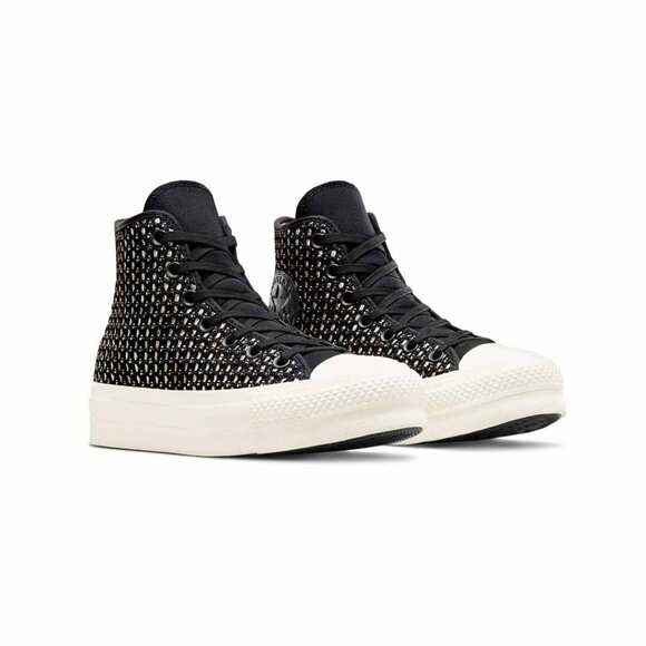 NEW Converse Chuck Taylor All Star Lift Platform Crochet Women's Size 7 NEW - Picture 13 of 13